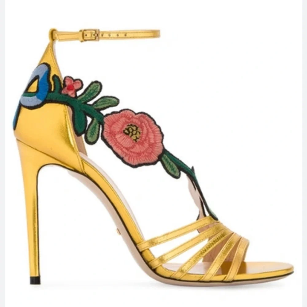 *TODAY ONLY* NIB Gucci Ophelia Heels - Picture 2 of 2